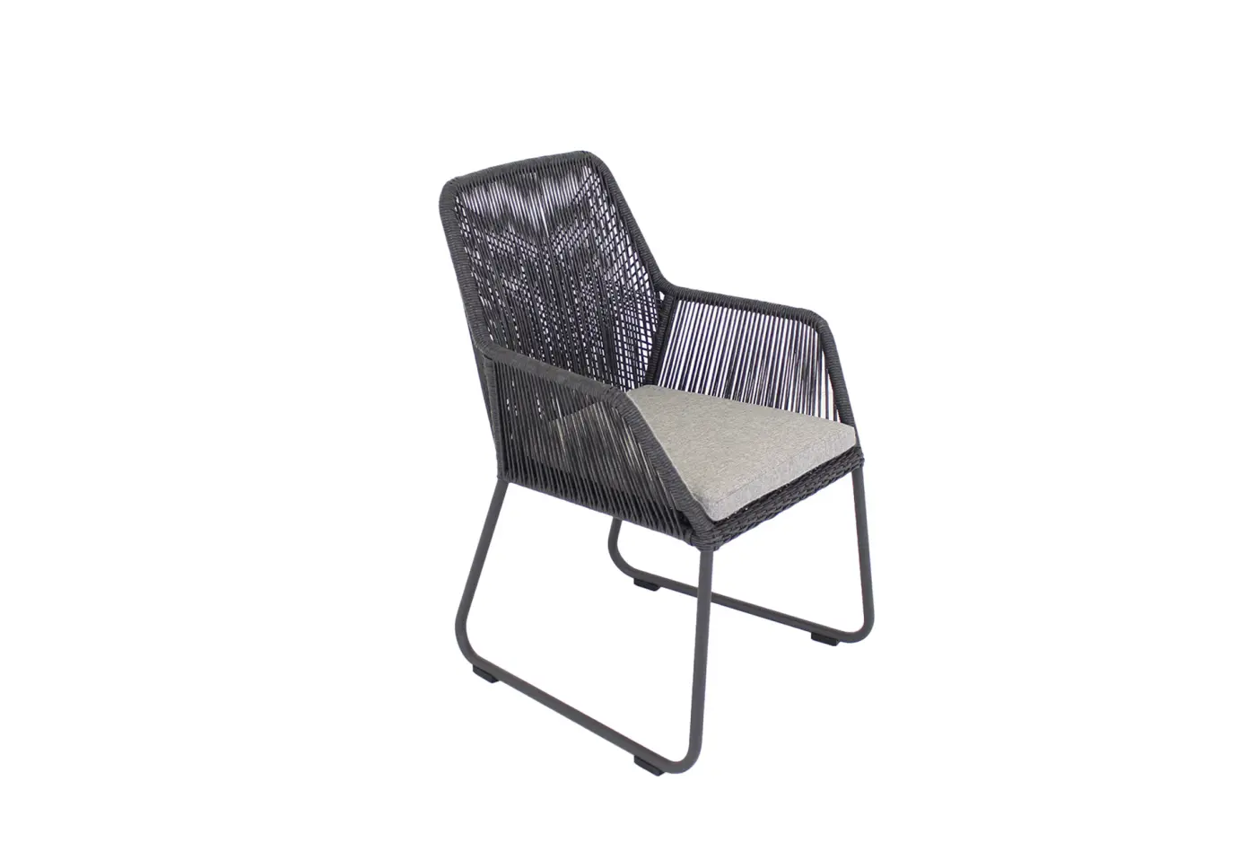 Armlehnsessel 17145.2 Ebony Geflecht Twisted ca. 62x92x65cm