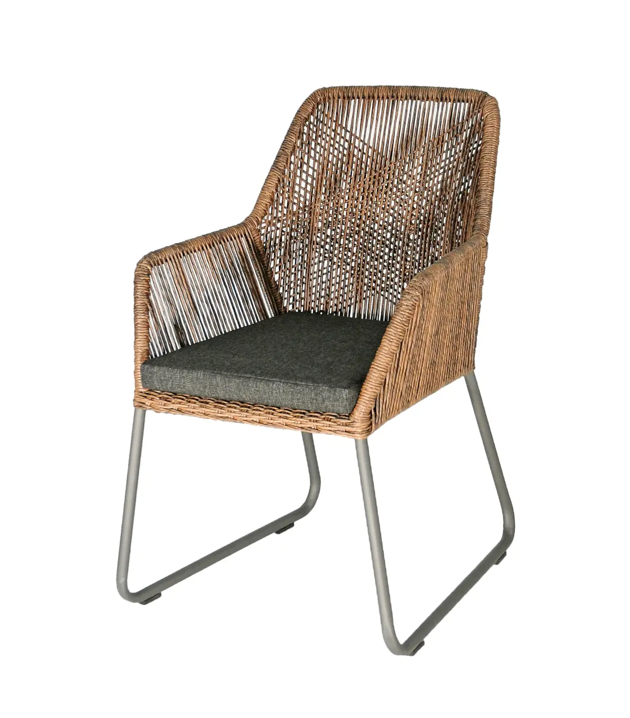 Armlehnsessel 17145.1 Twisted Abaco Philipino 18 Outdoorstoff Geflecht ca. 60x92x47cm