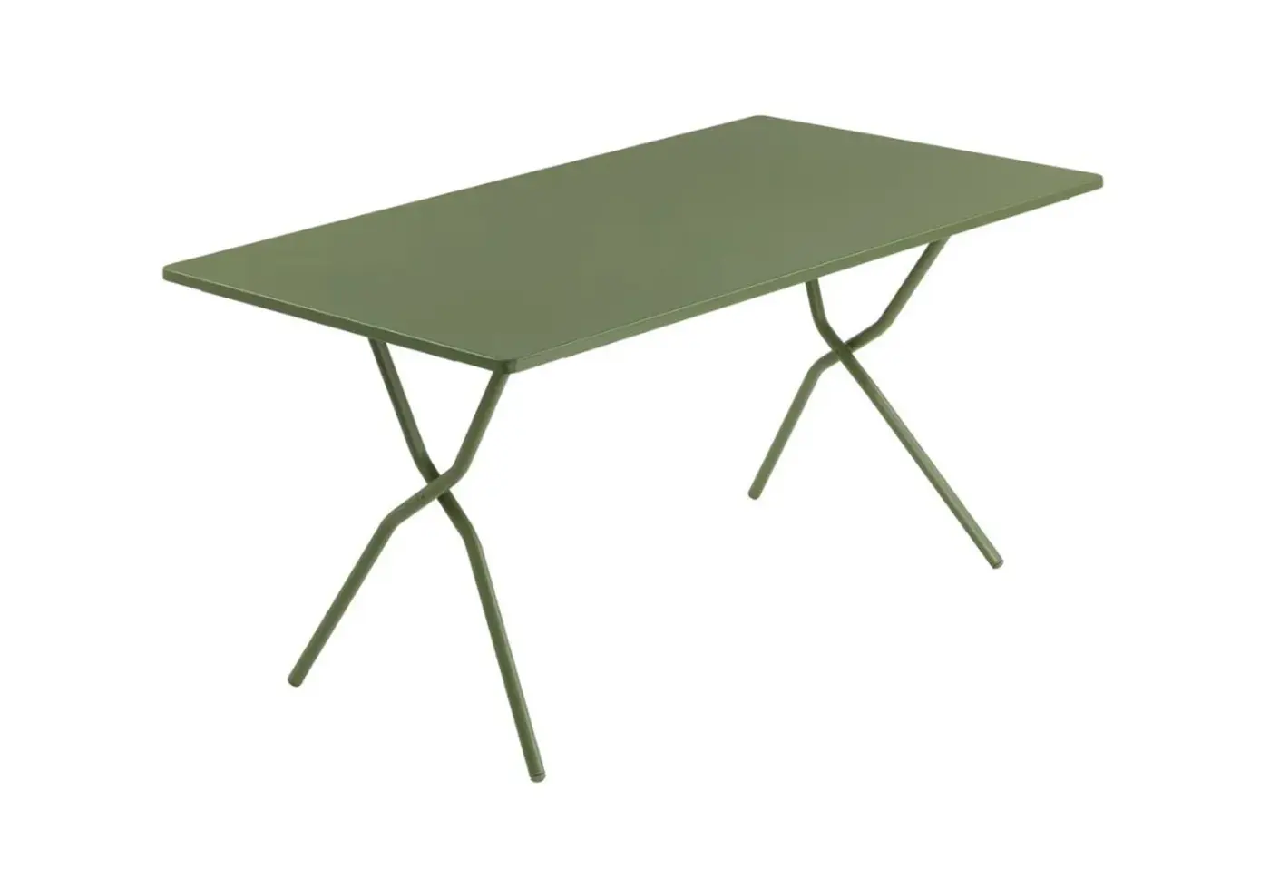 Gartentisch Balcony Moss von Lafuma Tischplatte verzinkter Stahl ca. 140x72x80cm