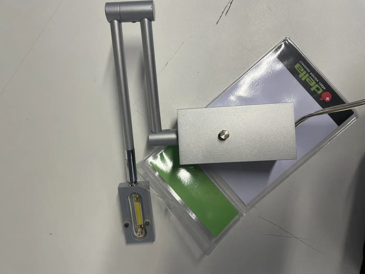 Wandleuchte 12680527 Aluminium matt 