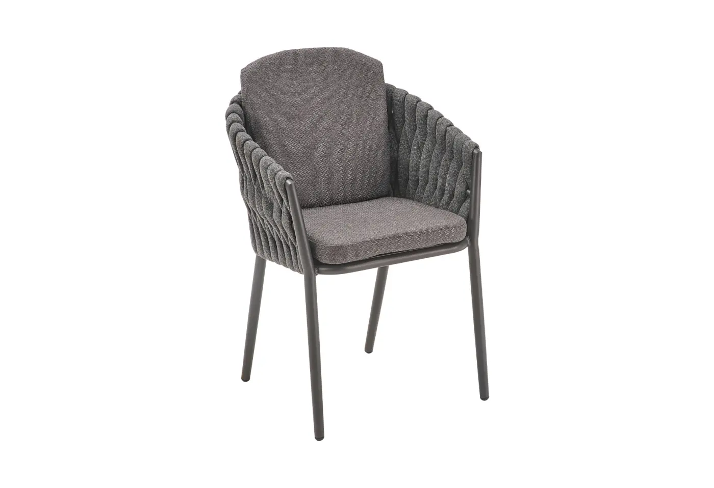 Stapelsessel 24864.. Grau 100 % Polypropylen Wetterfest ca. 60x80x64cm