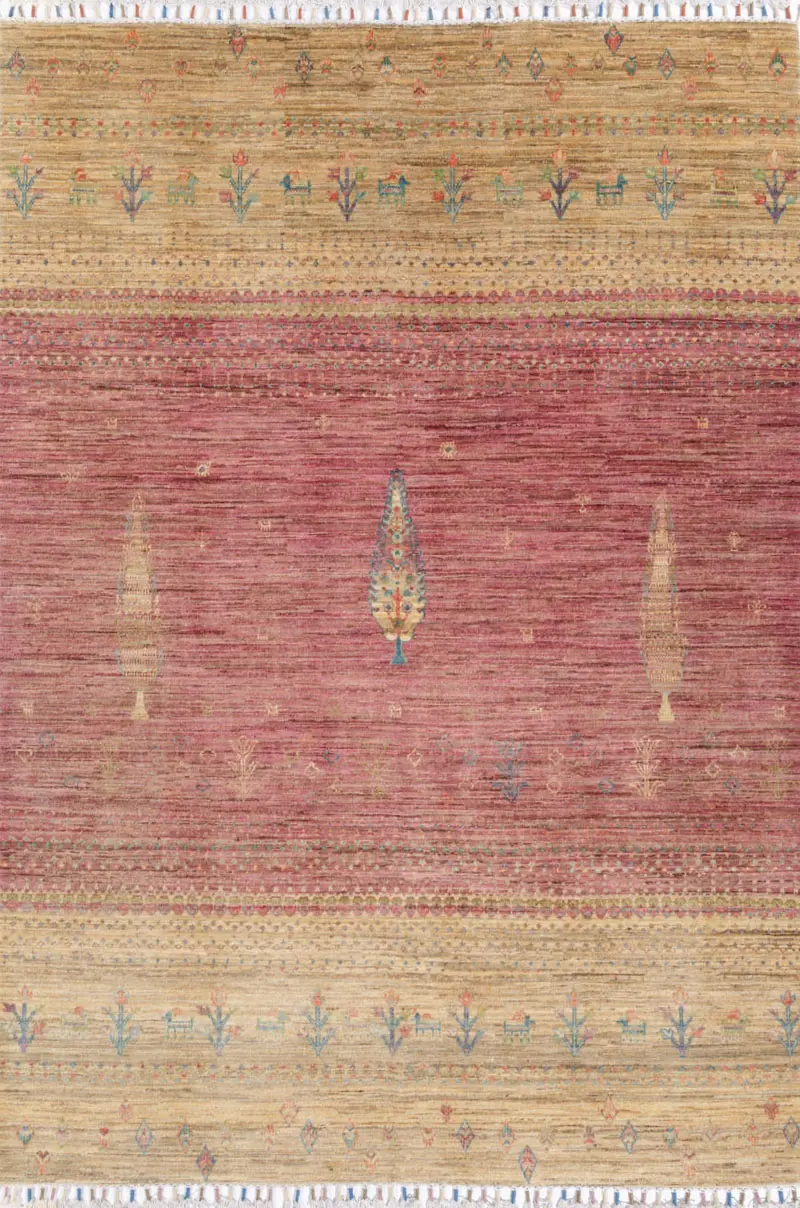 Teppich Khorjeen 176122 von Negra Reine Wolle ca. 236x173cm