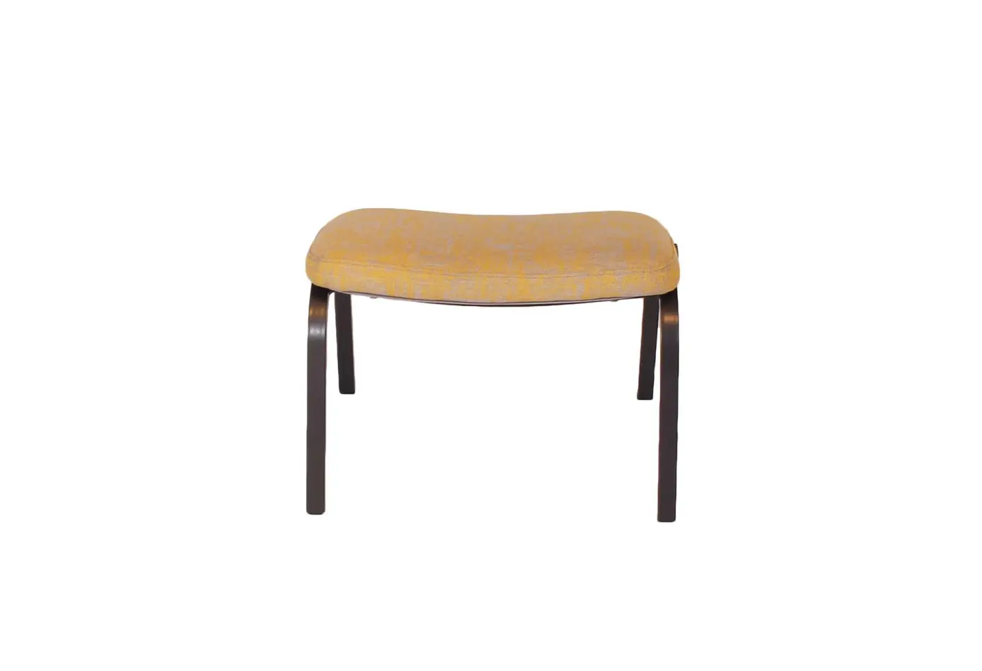Sessel mit Hocker 22753 Gelb, seidenfrau meliert Outdoorstoff