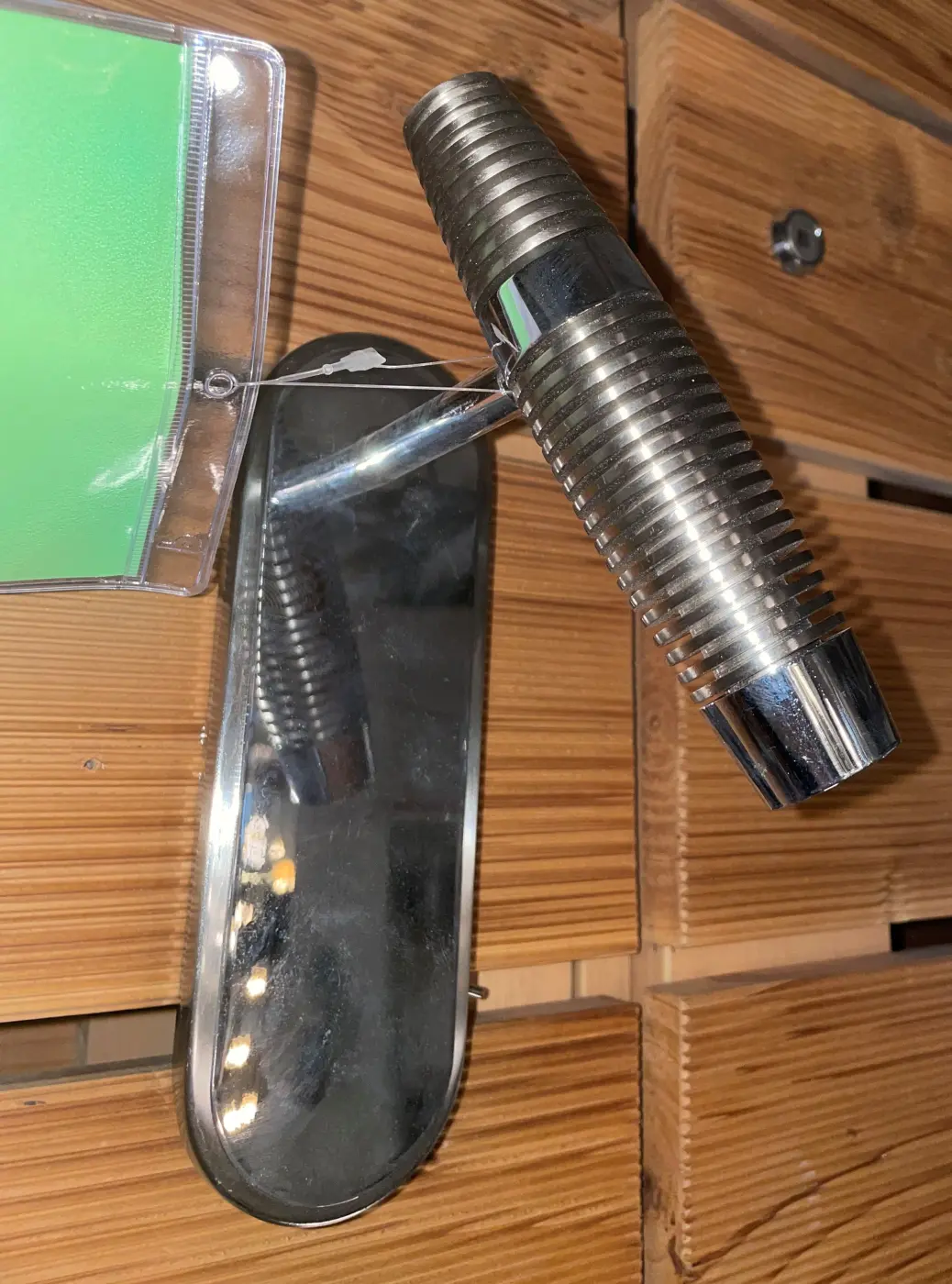 LED-Wandlampe 10300485 Chrom Metall ca. 22x6,5cm