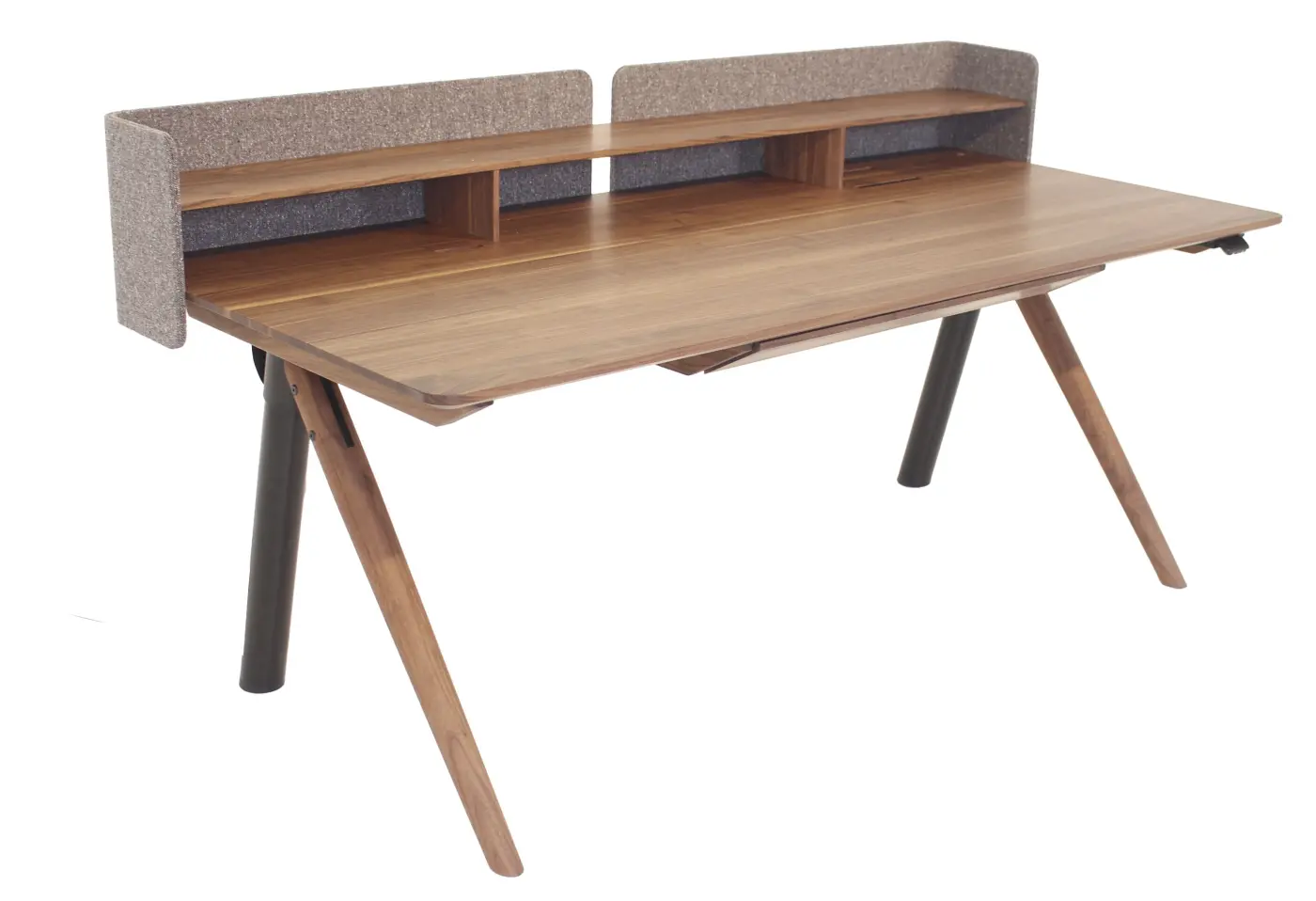 Schreibtisch Pisa von Team 7 Nussbaum, geölt ca. 180x80cm