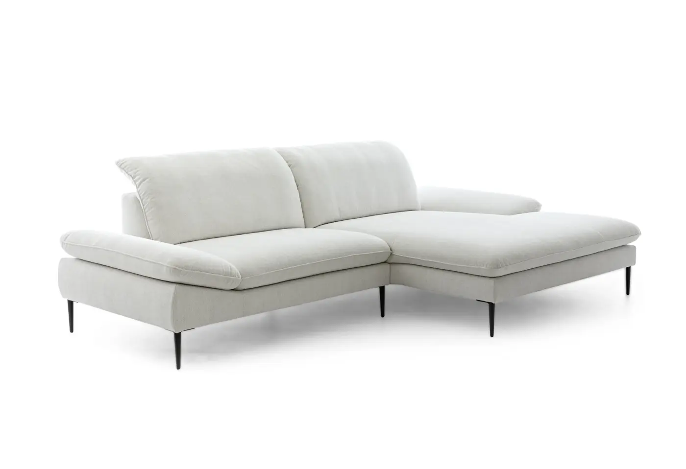 Polstergarnitur Enney R7521 Light grey SK10 Stoff ca. 294x185cm