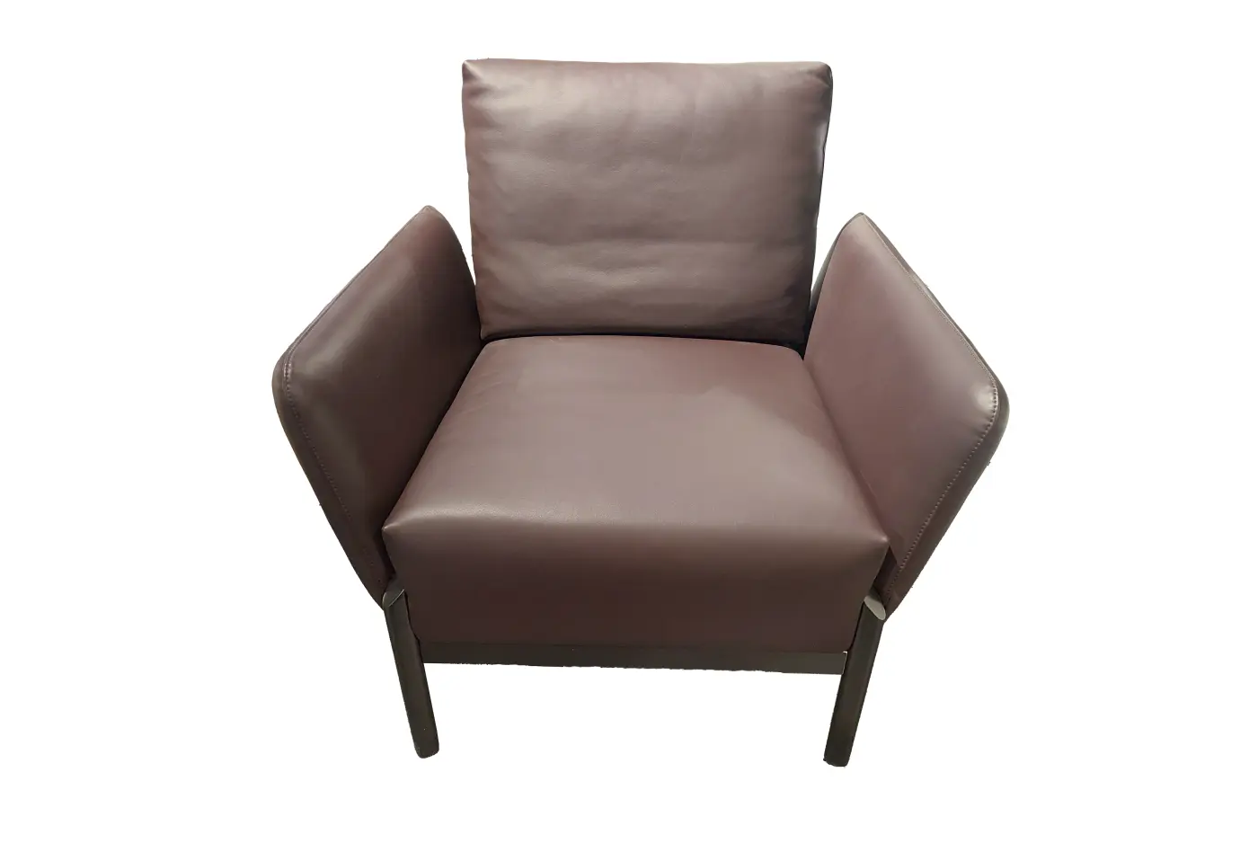 Sessel Enna von Leolux Leder Noli Ramo ca. 80x80cm