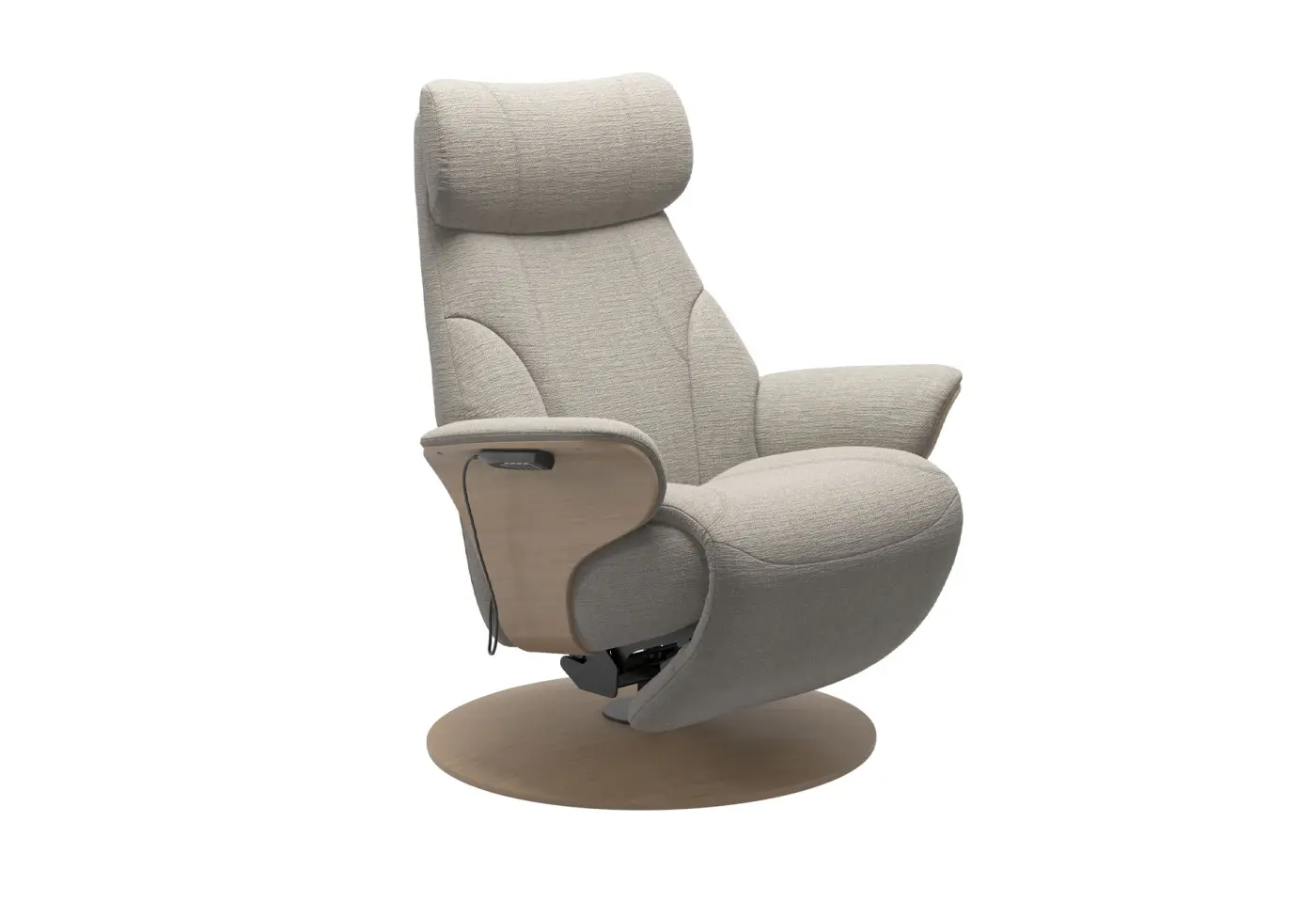 Ruhesessel Adam Azalea 11 Light Grey von Stressless Stoff ca. 86x87cm