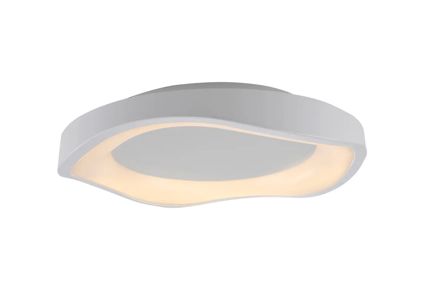 LED-Deckenleuchte Monta weiss von Schöner Wohnen ca. 40x7,5x40cm