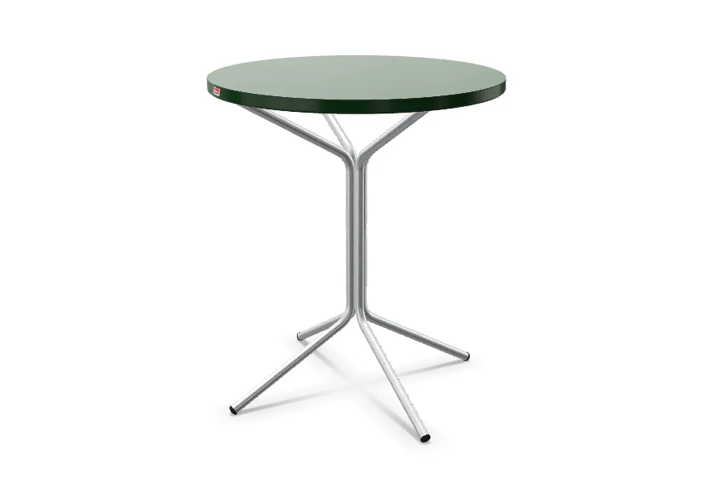 Metall-Tisch Pix Tannengrün von Schaffner Feuerverzinkt ca. 60x72cm