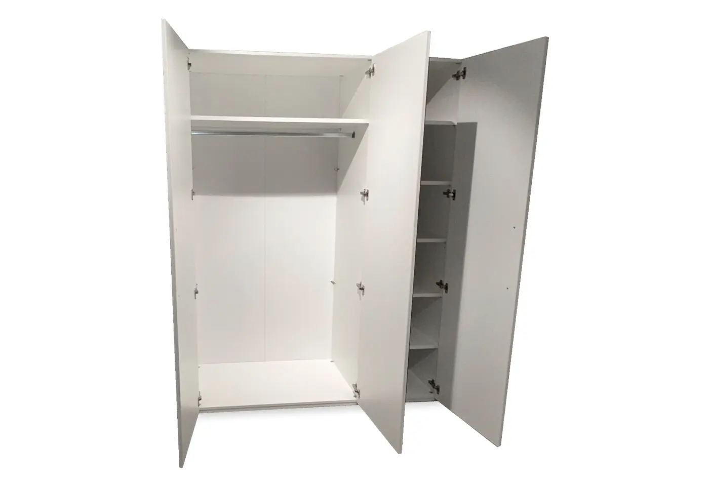 Jugendzimmer Cama weiss Stoff Salbeigrün ca. 151,3x120x200x213,6x59,3cm