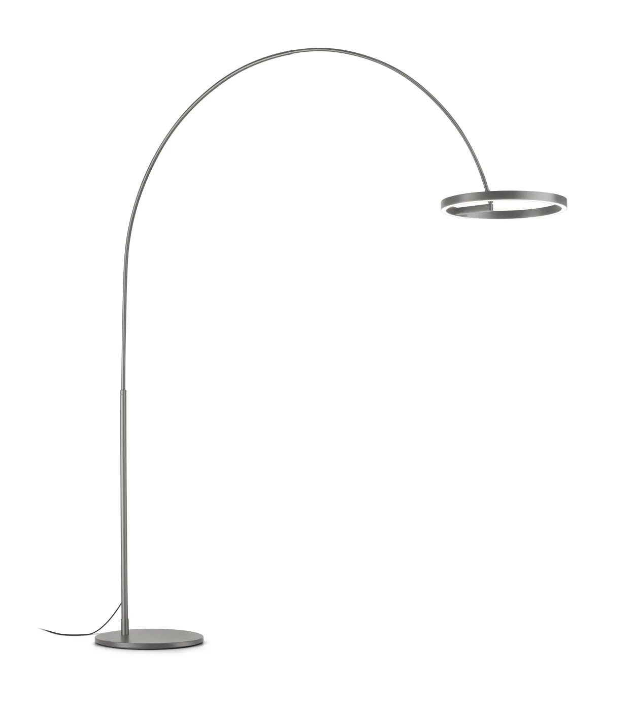 LED-Bogenleuchte 25462 graphit-anthrazit Metall ca. 217cm