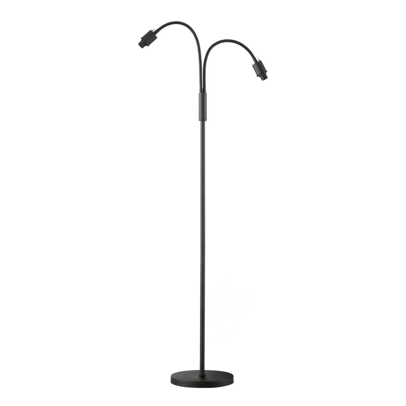 Stehleuchte 20296.27. Schwarz Metall ca. 60x145cm Stehleuchte 20296.27. Schwarz Metall ca. 60x145cm