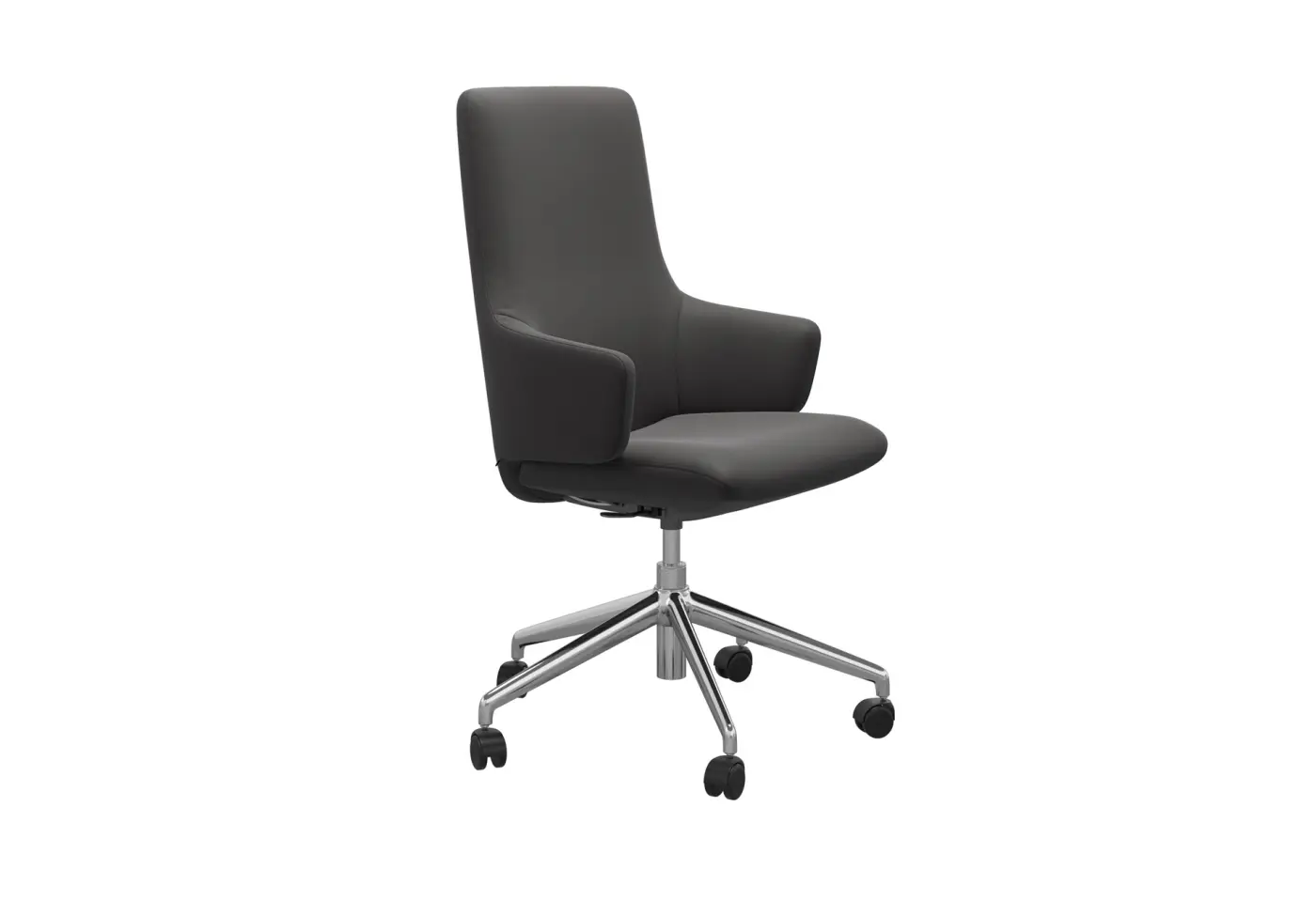 Sessel Laurel (L) Home Office von Stressless Leder "Paloma rock" ca. 72x100x72cm
