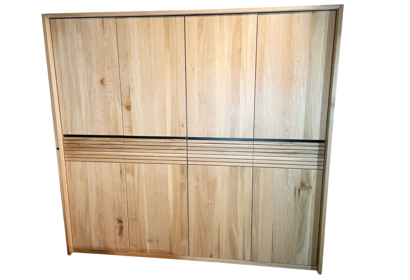 Drehtürenschrank Strella von Sprenger Sumpfeiche geölt ca. 240x218x64cm