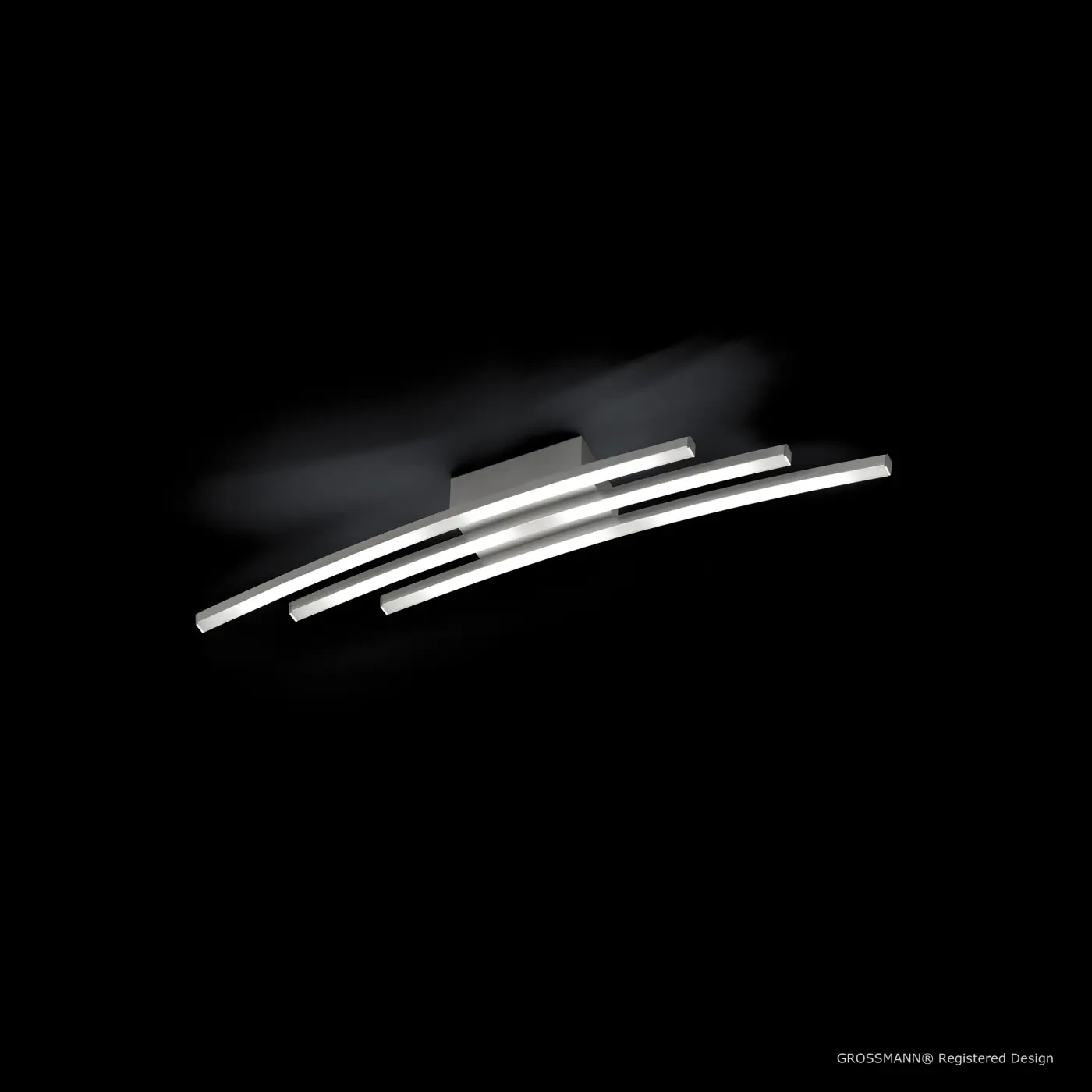 LED-Leuchte 2025.. Aluminium gebürstet