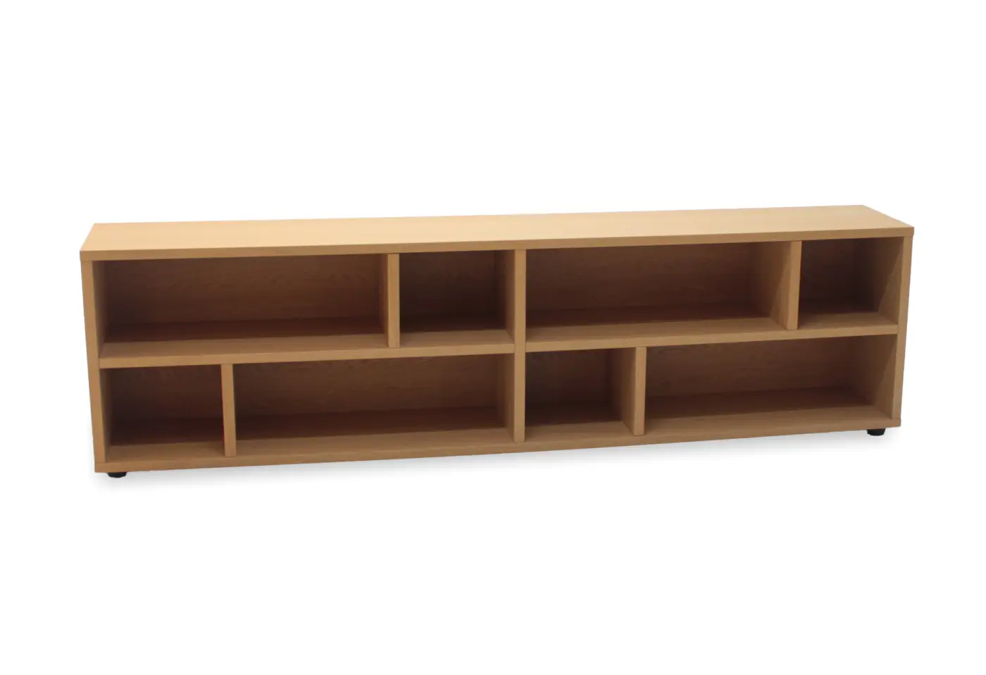 Sofaregal Valea von Varianta Eiche Sand furniert ca. 220x60,5x36,8cm