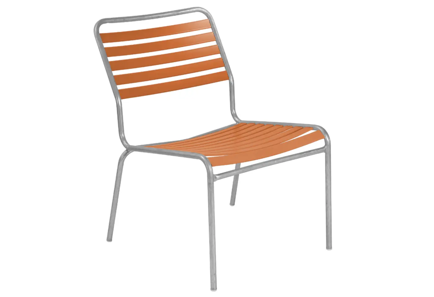 Salon-Sessel Rigi Terracotta von Schaffner Kunststoff ca. 55x83x65cm