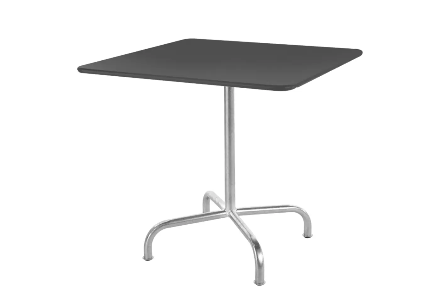 Metalltisch Rigi Graphit von Schaffner ca. 80x80cm