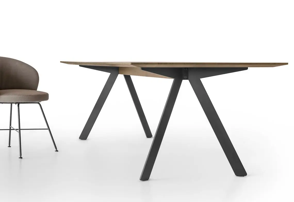Esstisch Barra von Girsberger Asteiche, gedämpft, grau geölt ca. 240x100x75cm
