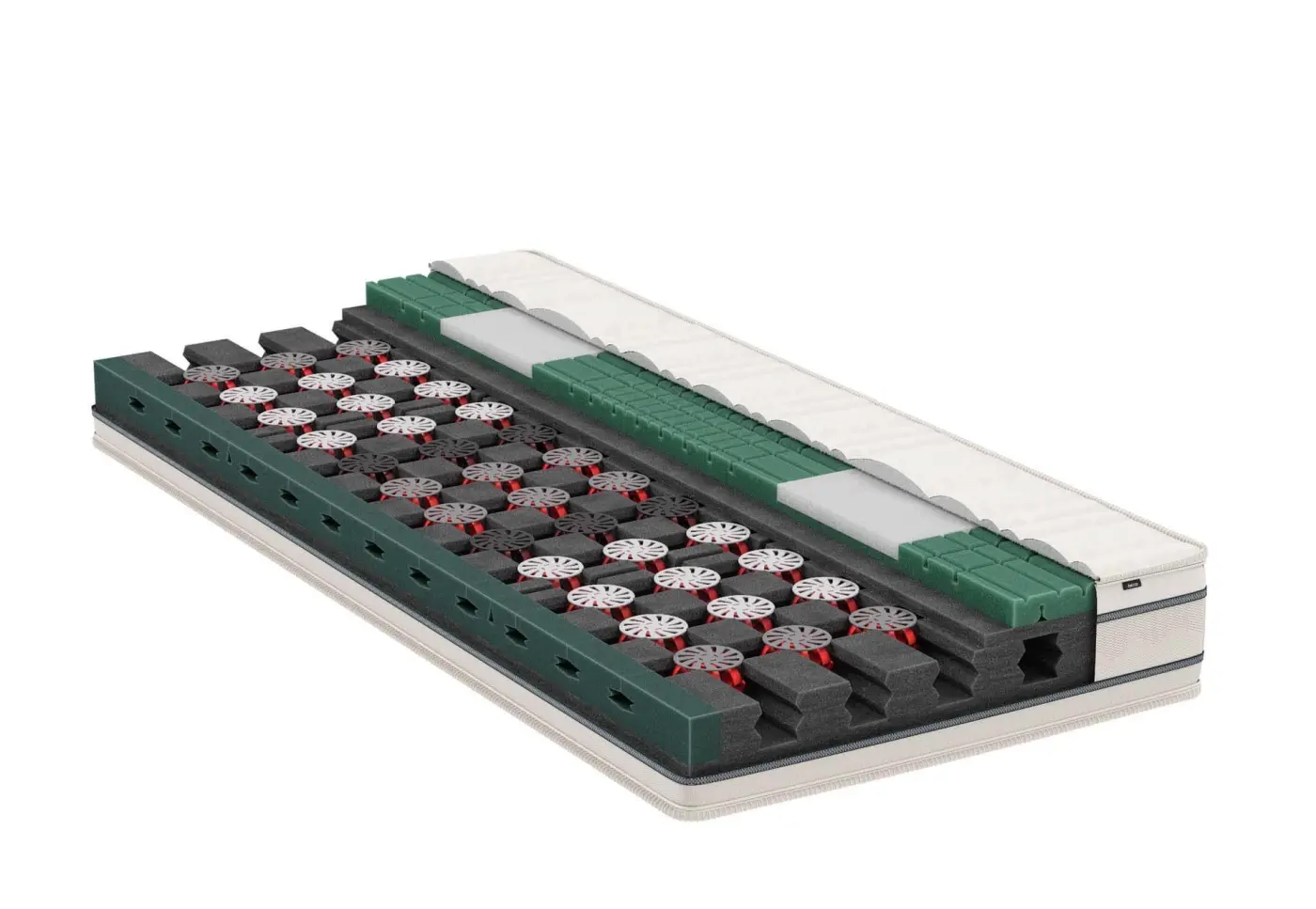 Matratze ClimaFine von Bico Doppeljersey ClimaFlow ca. 90x200cm