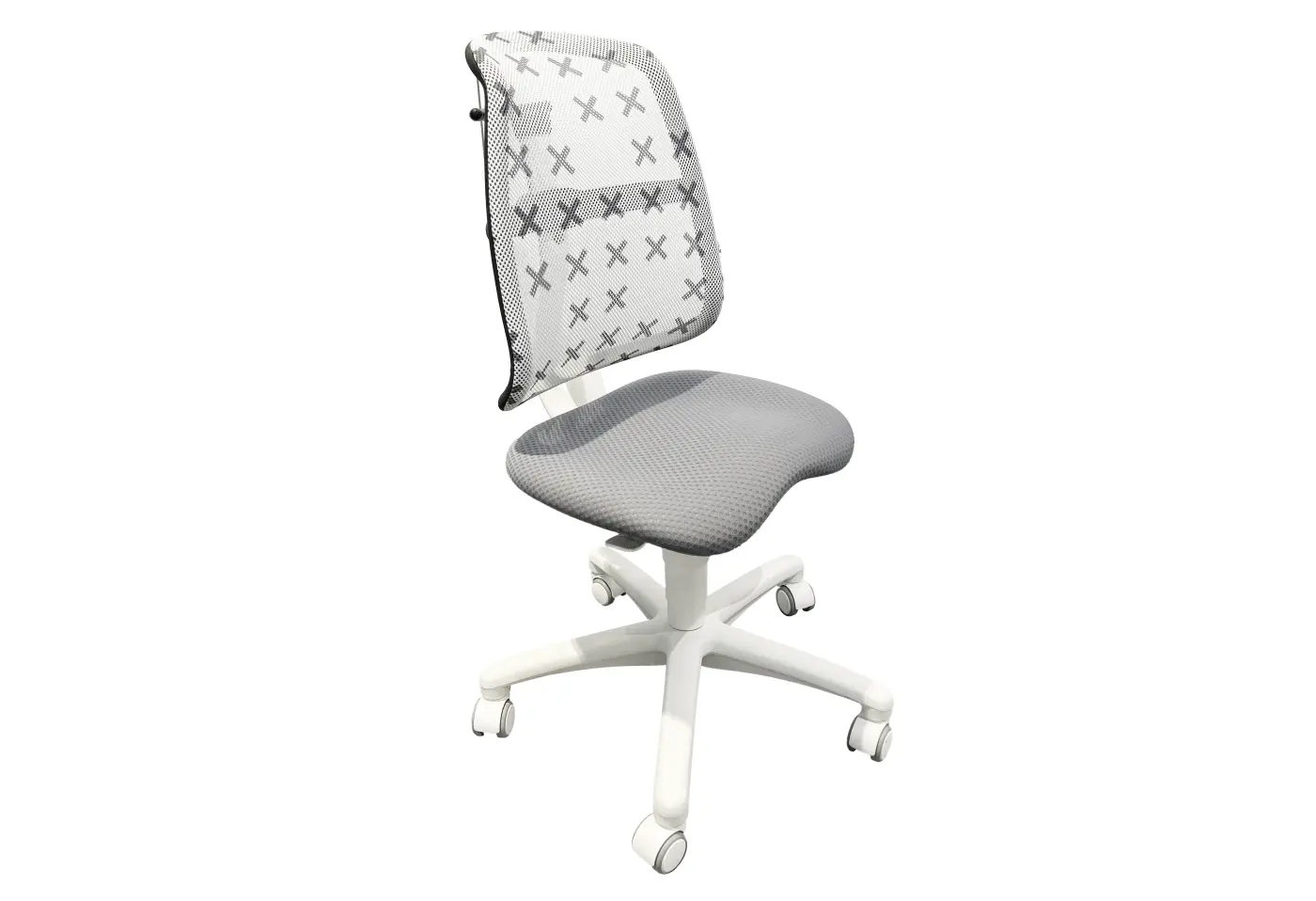 Drehstuhl Schoolworld von Paidi grau Gestell weiss