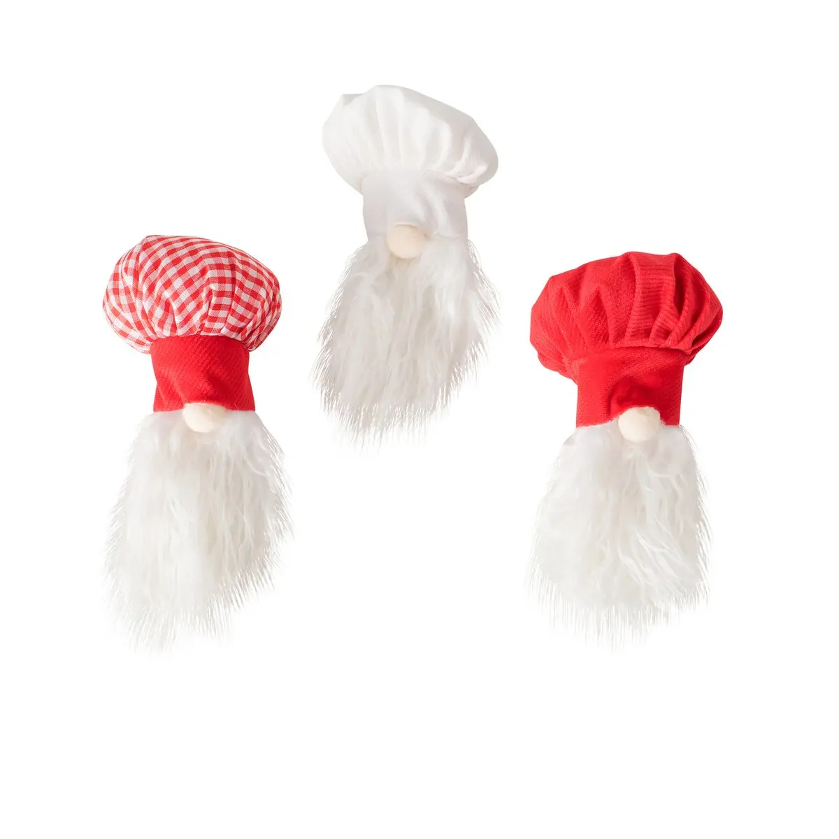 Dekohaube 26cm Erkas, sort. Rot, weiss ca. 26cm