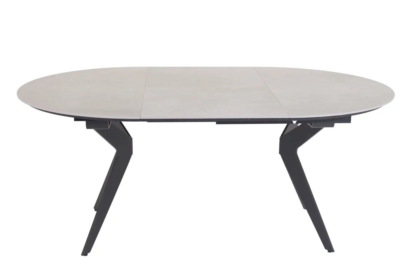 Tisch Z265 Lana Structure Grey von Zumsteg Keramik ca. 120x120x75cm