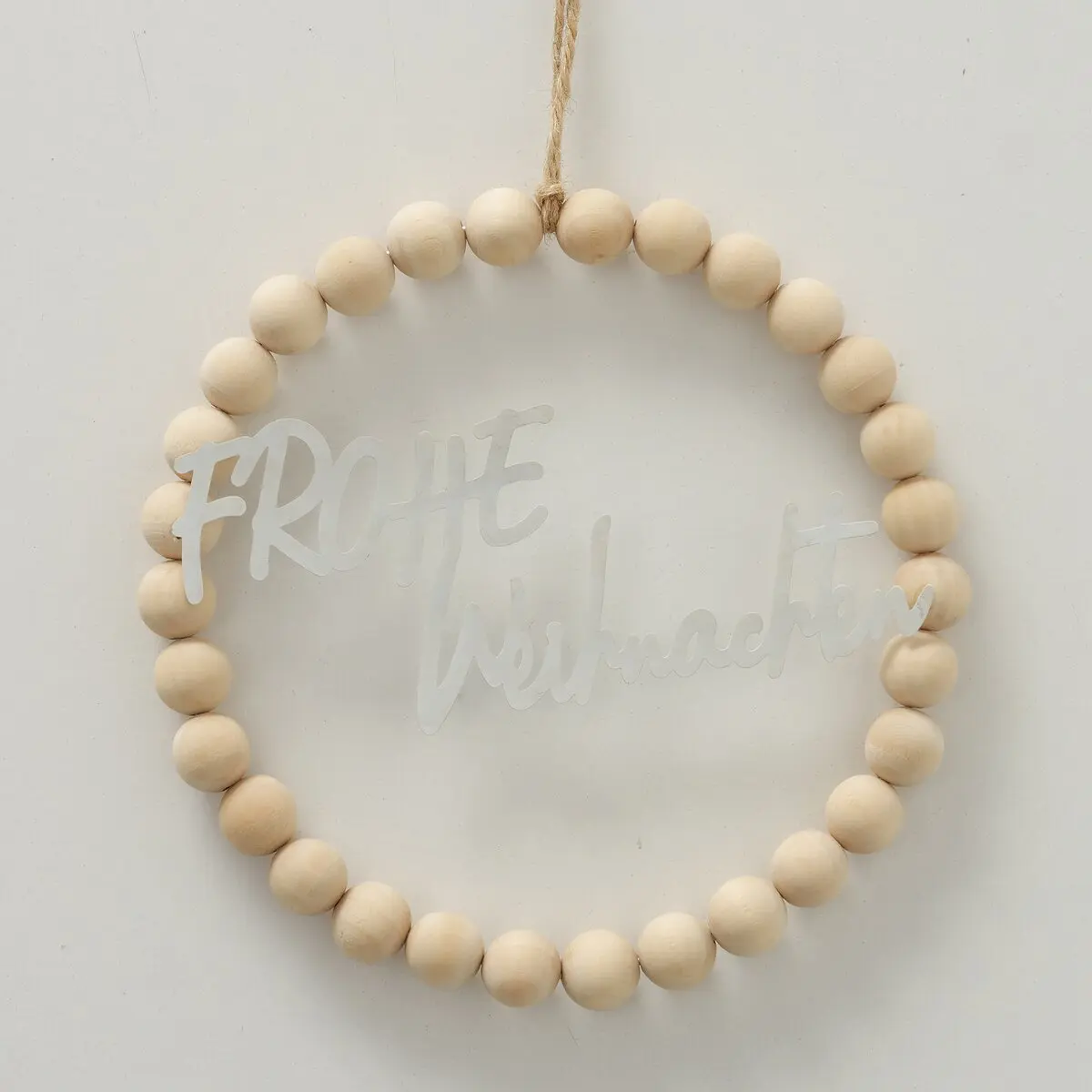 Dekohänger 16cm Beads, rund, sort. Beads ca. 16cm