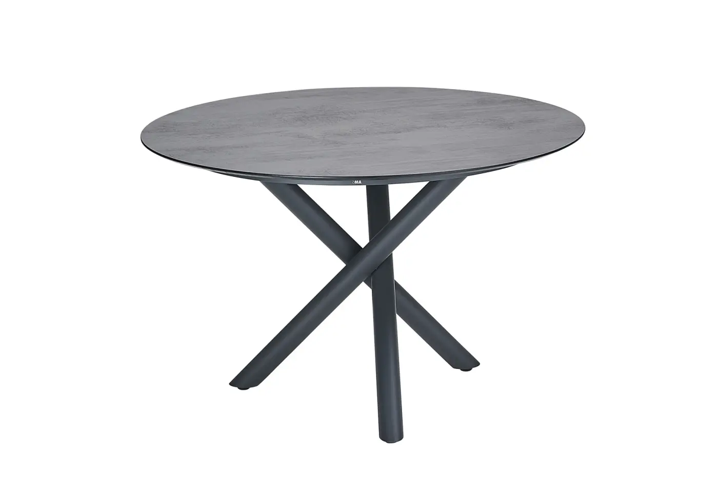 Tisch 24863.. Chromix anthrazit HPL-Platte ca. 120cm