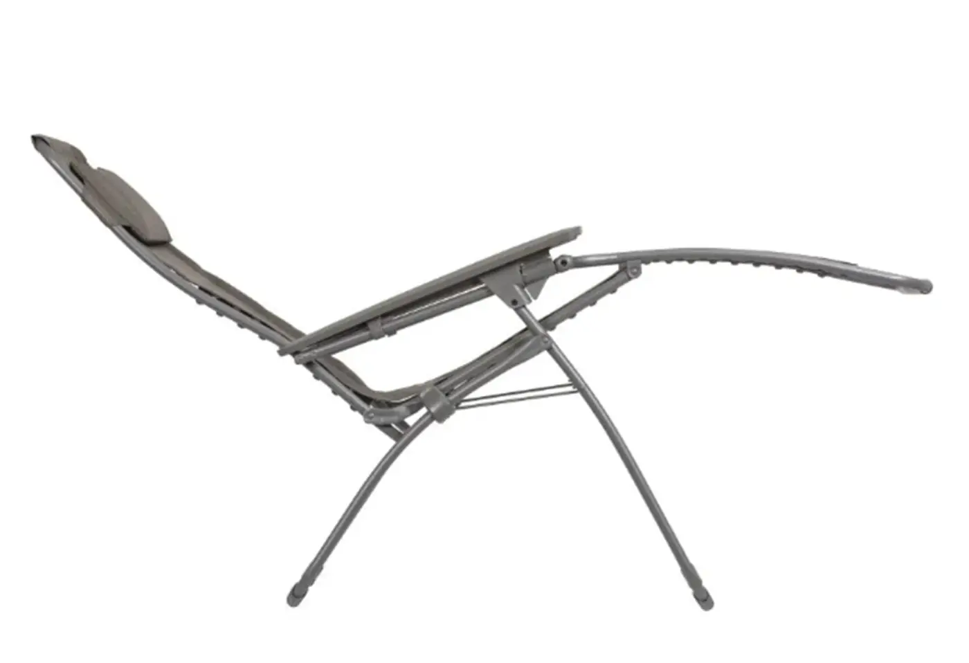 Liegestuhl Futura Bat Graphite von Lafuma Batyline ca. 71x88cm