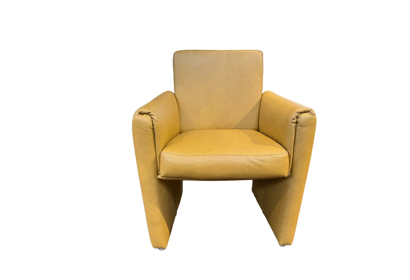 Sessel MR 2050 Kurkuma von Musterring Leder ca. 68x86x63cm