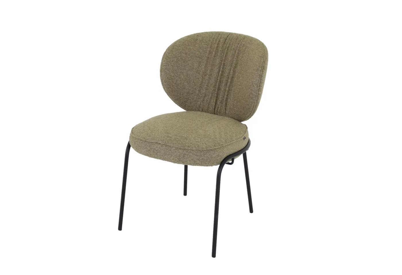 Stuhl Luna Grün von Willisau Stoff Q2 ca. 54x86x63cm