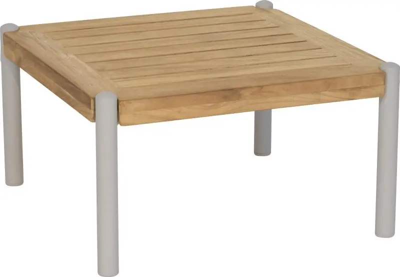 Beistelltisch Taro von Stern Tischplatte Teak ca. 50x50x28cm