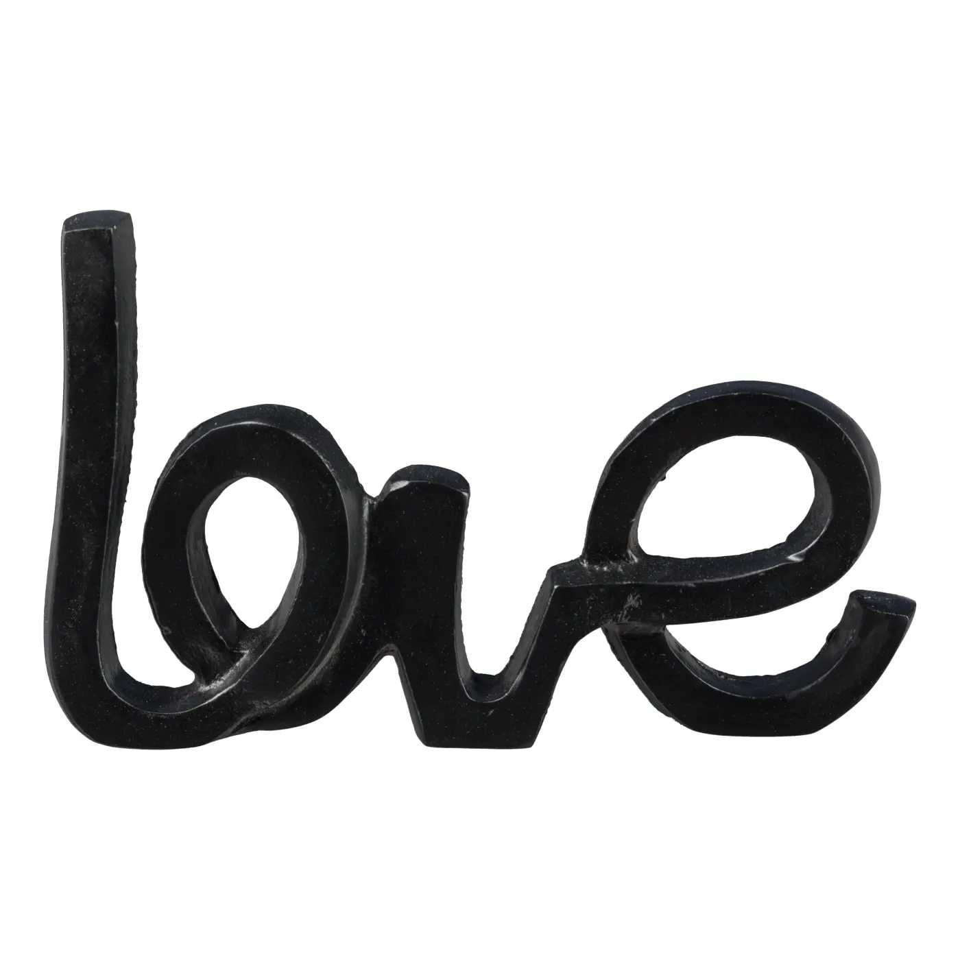 Schriftzug 26x17cm love, schwarz schwarz ca. 26x17cm