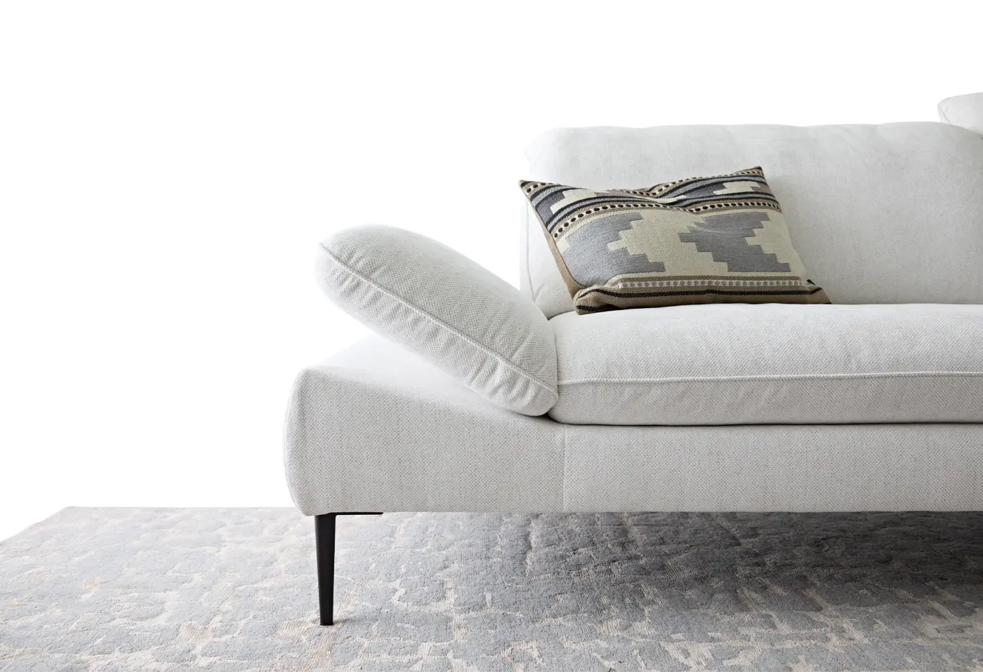 Polstergarnitur Enney R7521 Light grey SK10 Stoff ca. 294x185cm