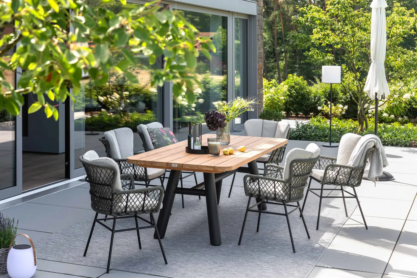 Esstisch Saba von Schöner Wohnen Teak ca. 220x100x75cm