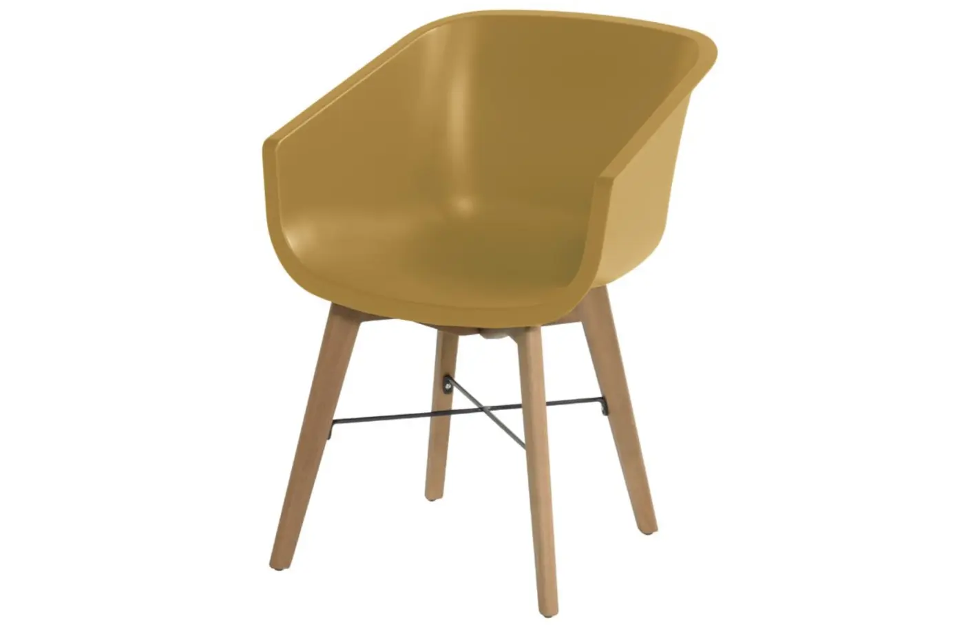 Stuhl-Set 22347 Mustard von Schöner Wohnen Kunstoff ca. 64x84x62cm