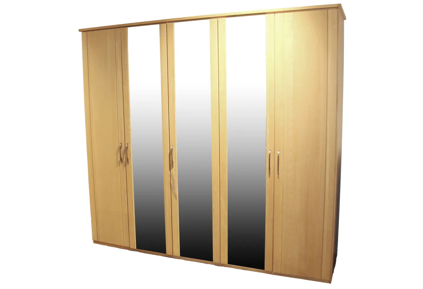 Drehtürenschrank Calau Buche geölt ca. 252x229x62,5cm