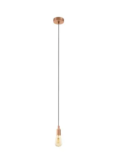 Hängeleuchte 11112.. Rosegold Stahl ca. 110cm
