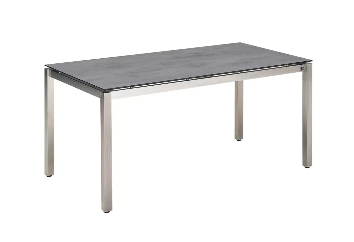 Tisch 24860.2. Anthrazit HPL-Platte A Chromix ca. 160x90cm