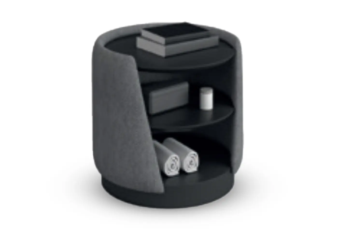 Nachtkonsole MR Eforma von Musterring Stoff 09564 ca. 48x57,5cm