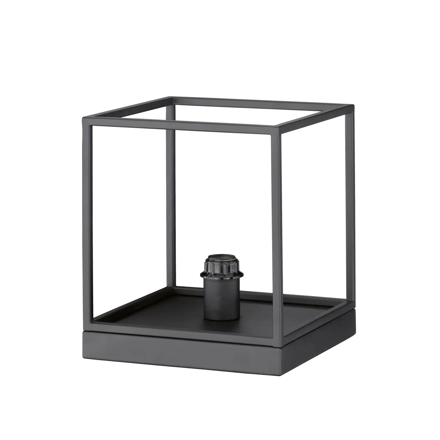Tischleuchte 20296.25. Schwarz Metall ca. 20x25cm Tischleuchte 20296.25. Schwarz Metall ca. 20x25cm