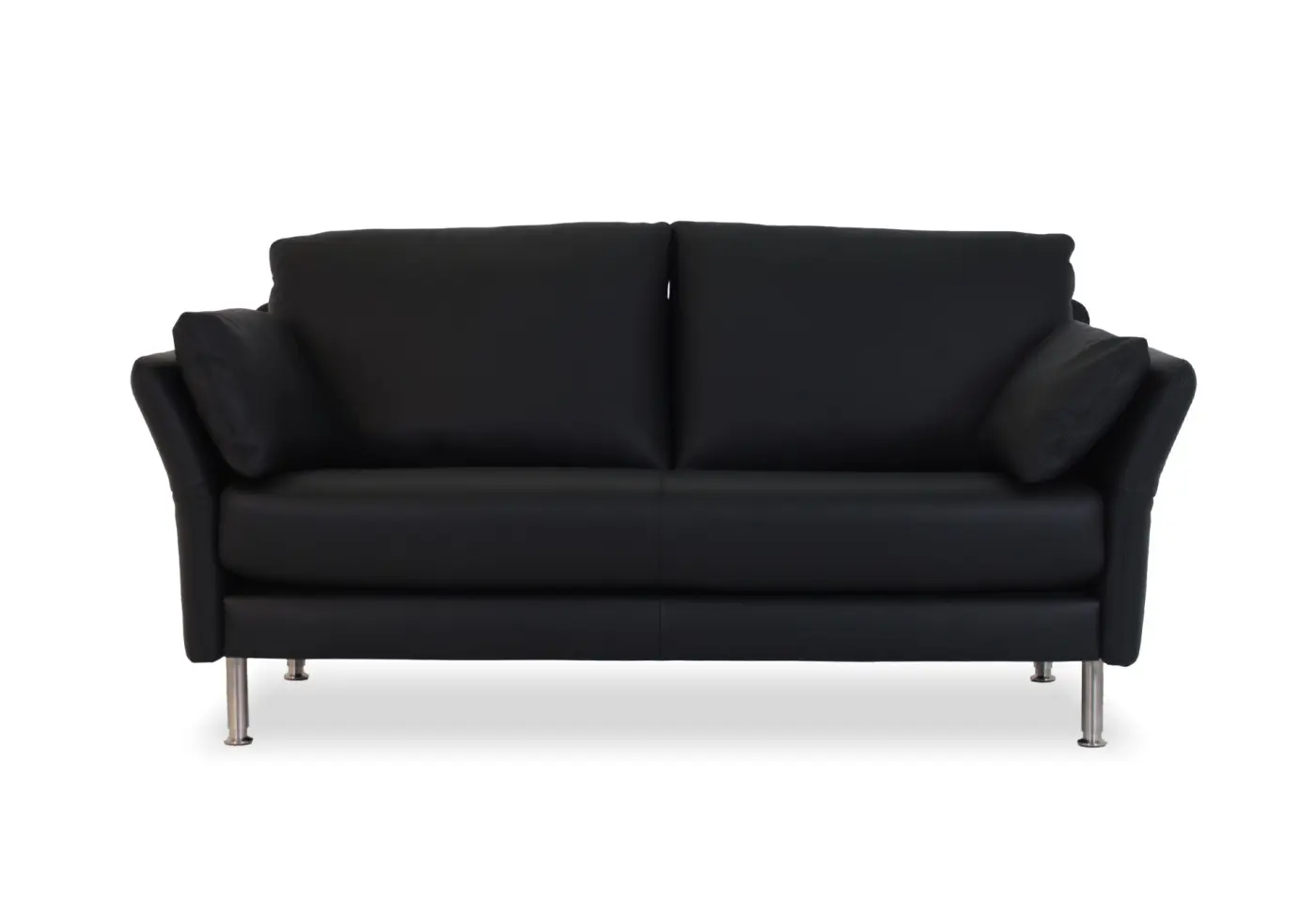 Sofa 2041 Campus Rancho schwarz L0771A von Intertime Leder ca. 171x85cm