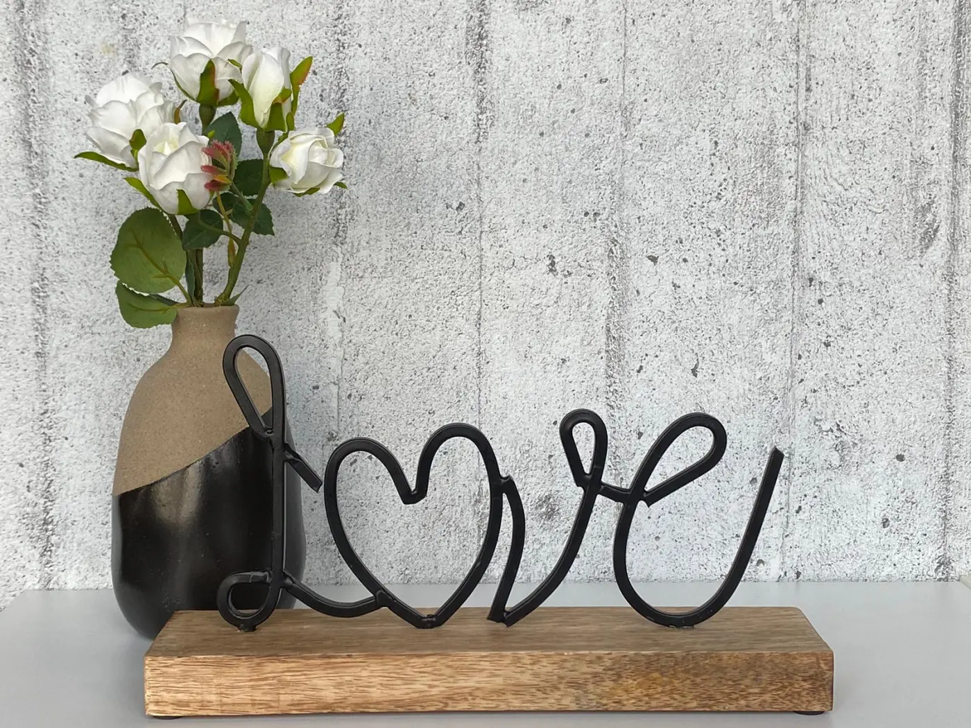 Love-Schriftzug Set