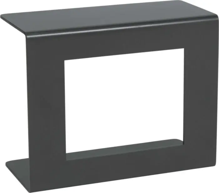 Beistelltisch 15336 Anthrazit Aluminium ca. 54x43,5x25cm