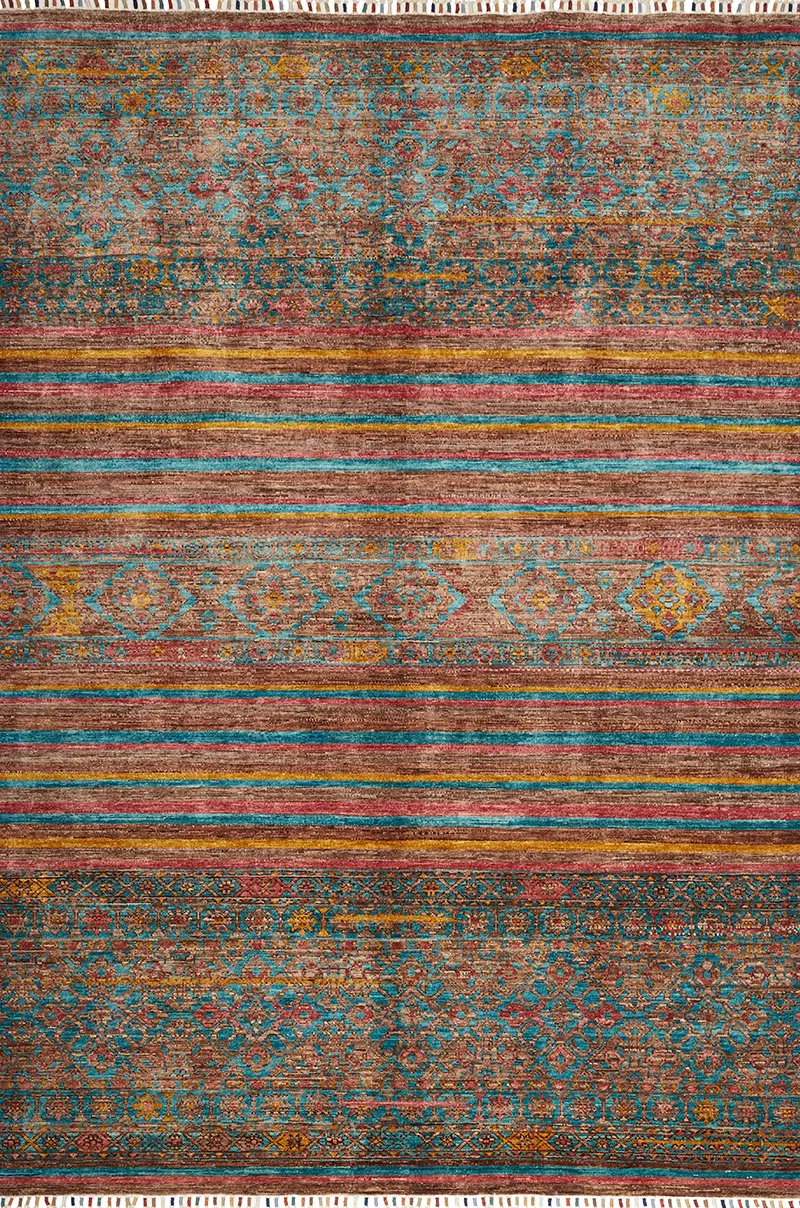 Teppich Khorjeen 185319 von Negra Reine Wolle ca. 235x168cm