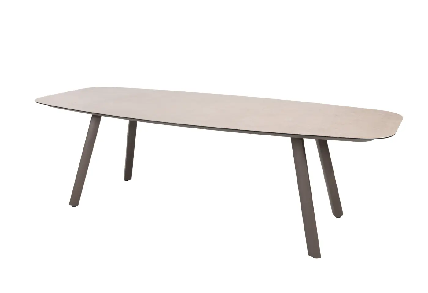 Tisch Manolo von 4 Seasons Platte Keramik aus Glas ca. 240x103cm