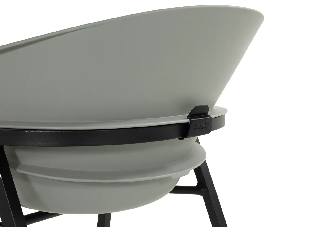 Stuhl Tubb Grau von Hartman Outdoor Kunststoff ca. 50x84x61,5cm