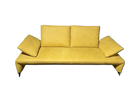 Sofa Ramon safran von Koinor Leder A-India ca. 220x91x87cm